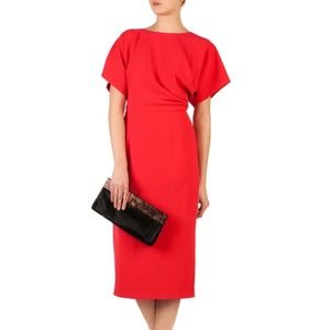 TED BAKER RED DRESS - perfect for the holidays!